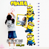 Régua Minions Personalizado com FOTO